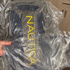 Nautica Charcoal and Navy Backpack